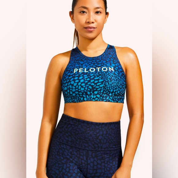 Peloton Other - PELOTON High Neck Blue Kite Racerback Top (S)